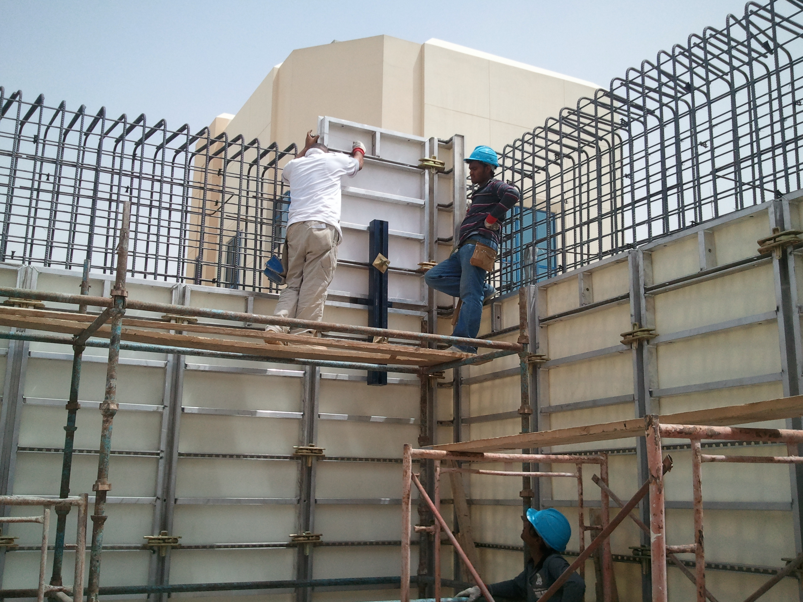 Concrete PVC Formwork for Construction